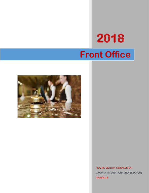 (PDF) Front Office Mochamad Yanuar Rachmadi Academia.edu