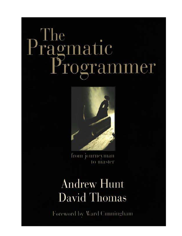 (PDF) Andrew Hunt & David Thomas - Pragmatic Programmer