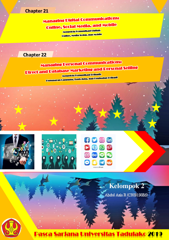 Manajemen Pemasaran: Bab 21 - Mengelola Komunikasi Digital dan Mobile Marketing