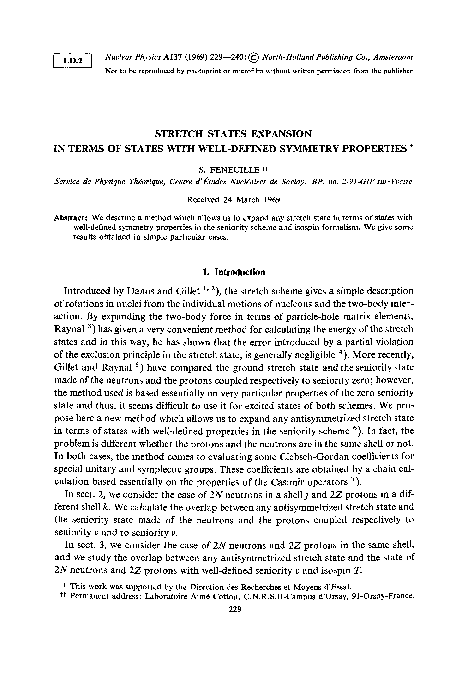 (PDF) Stretch states expansion in terms of states with well-defined ...