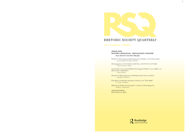 (PDF) Rhetoric’s Demagogue | Demagoguery’s Rhetoric
