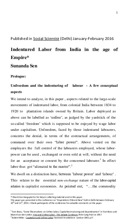 Coolies indentured labour image