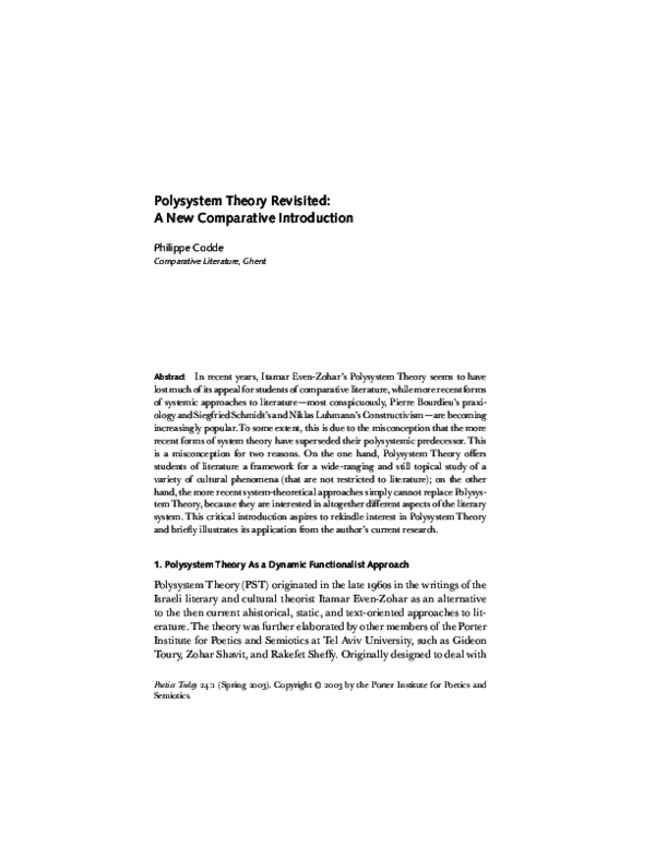 Itamar even zohar image