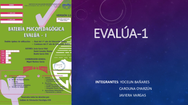 Manual Evalua 2.0 Versión Chilena Pdf