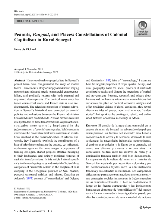 (PDF) F.G. Richard (2019) 