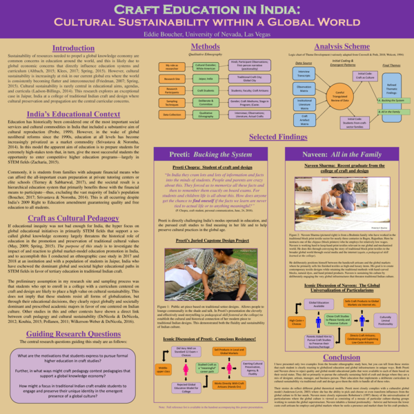 (PDF) Craft Education in India Cultural Sustainability within a Global World Eddie Boucher
