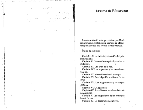 (PDF) Erasmo de Rotterdam Educacion Del Principe Cristiano