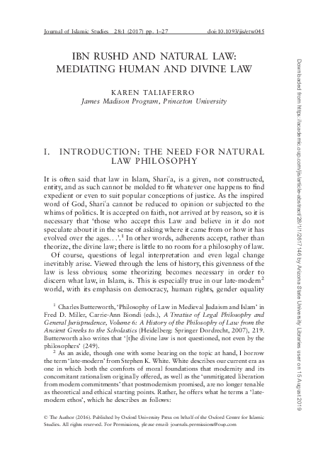 Importance of divine law picture