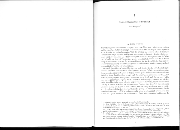 (PDF) Bengtsen, P. (2019). Decontextualisation of street art.