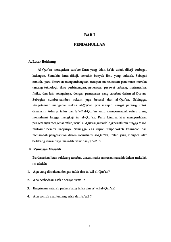 Makalah Ulumul Qur An Research Papers Academia Edu