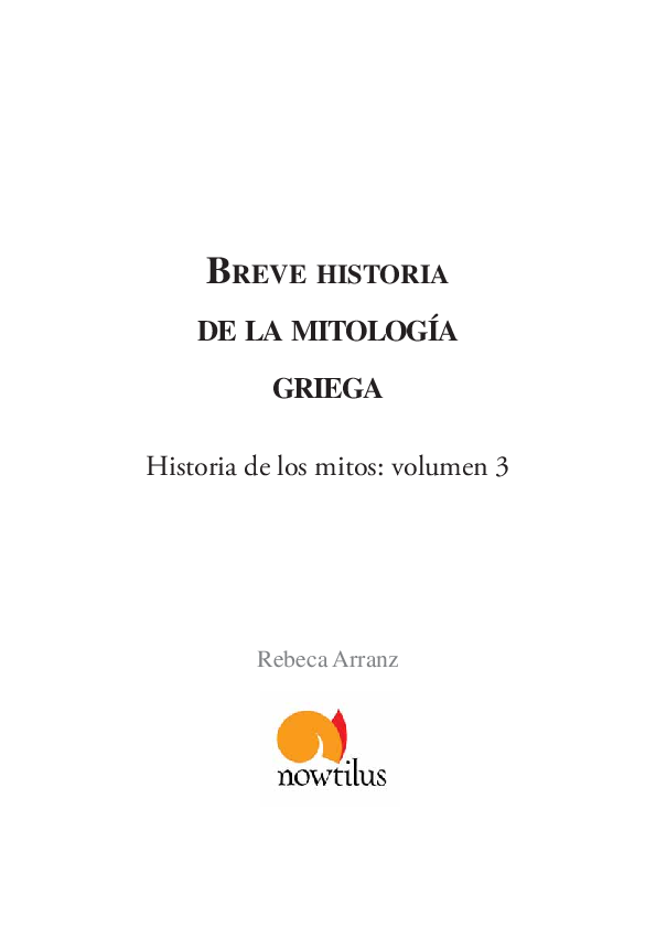 (PDF) Prólogo de “R. Arranz Santos (2019), Breve Historia de la ...