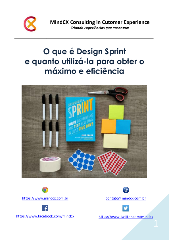 (PDF) O que é Design Sprint e quanto utilizá-la para obter o máximo e ...