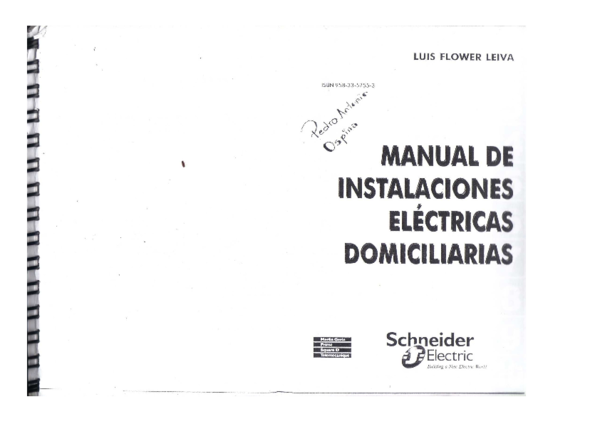 (PDF) Manual de instalaciones electricas domiciliarias
