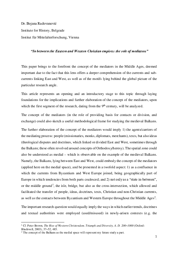 6th SYMPOSIUM DAYS OF JUSTINIAN I OHRID