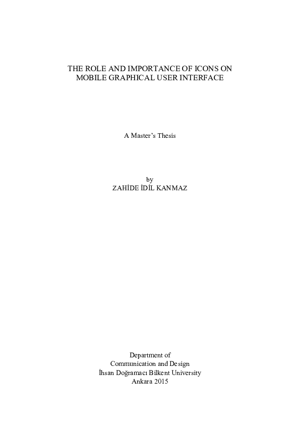 User interface architecture picture