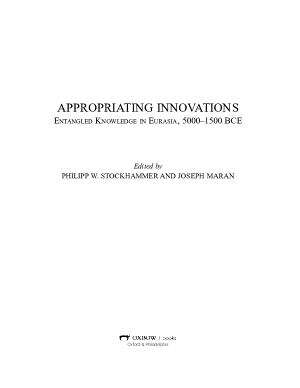 (PDF) The Role of Metallurgy in Different Types of Early Hierarchical ...