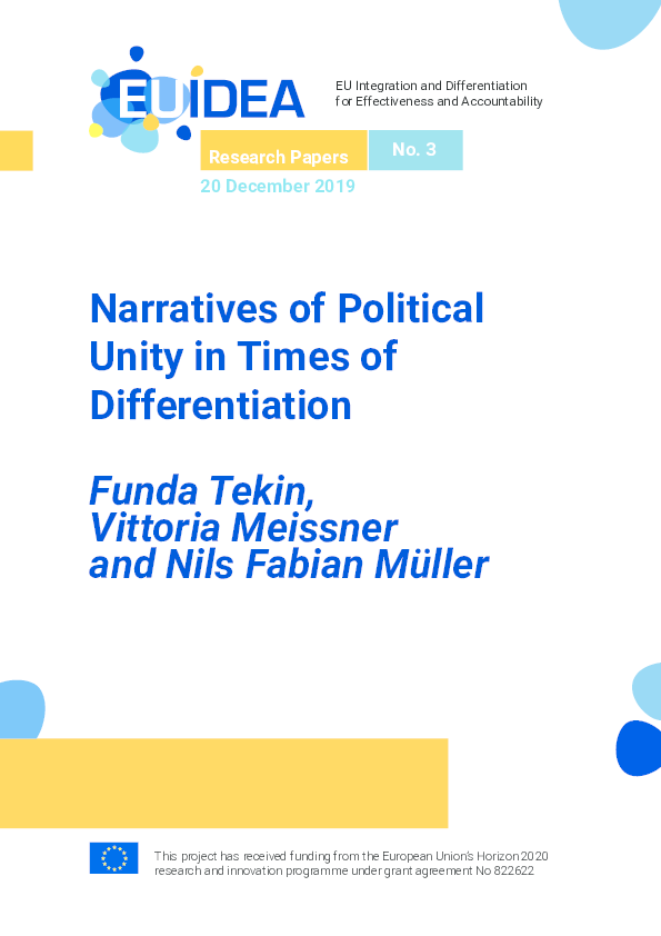 (PDF) Narratives of Political Unity in Times of Differentiation