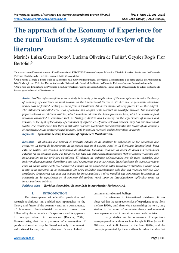 Rural tourism development model picture