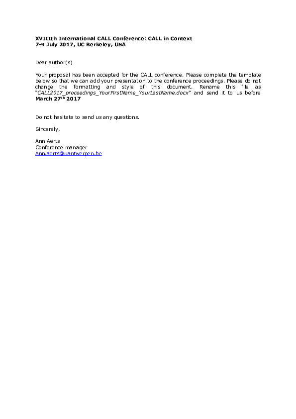 (DOC) Touch-Screen ESP Courseware Design for the Smartphone-dominated ...