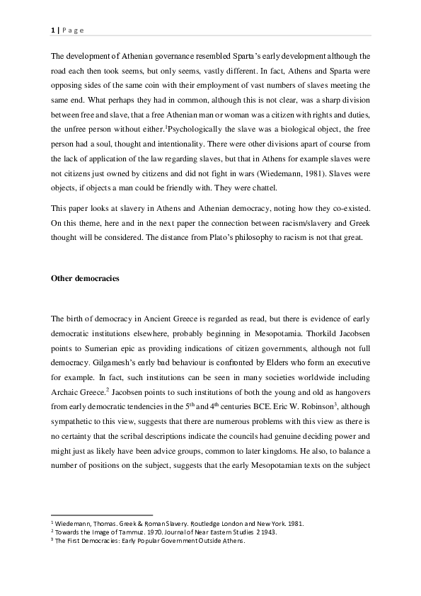 Slavery in sparta image