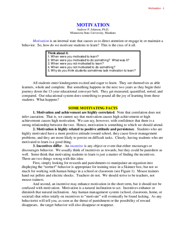 THEORIES OF MOTIVATION A COMPREHENSIVE ANALYSIS OF HUMAN visual data 7