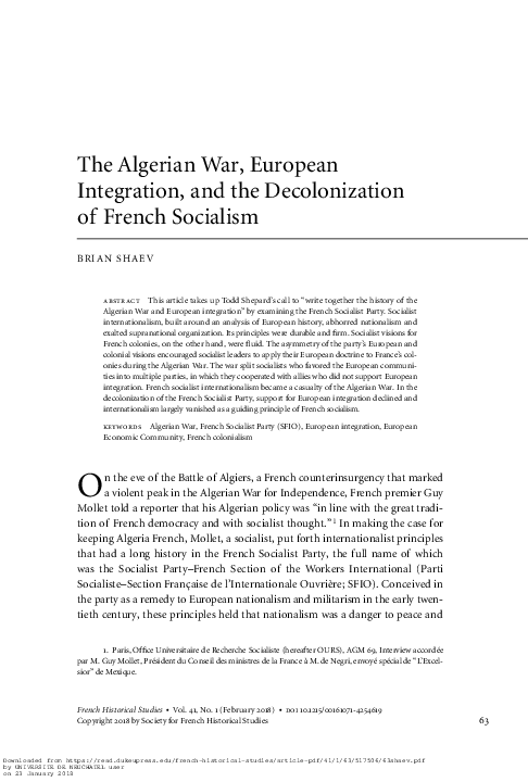 Essay decolonization algeria 07 image