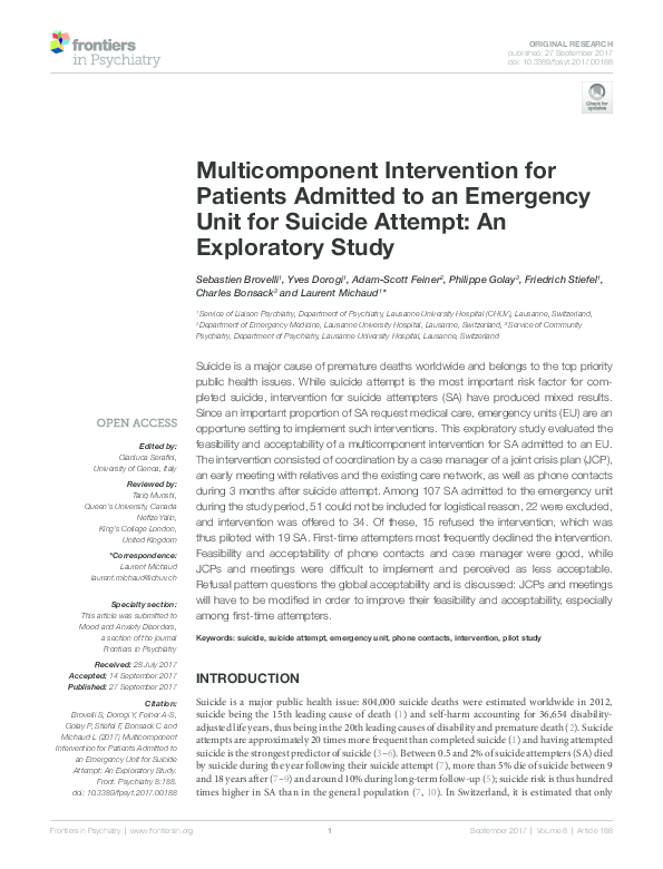 (PDF) Multicomponent intervention for Patients admitted to an emergency ...