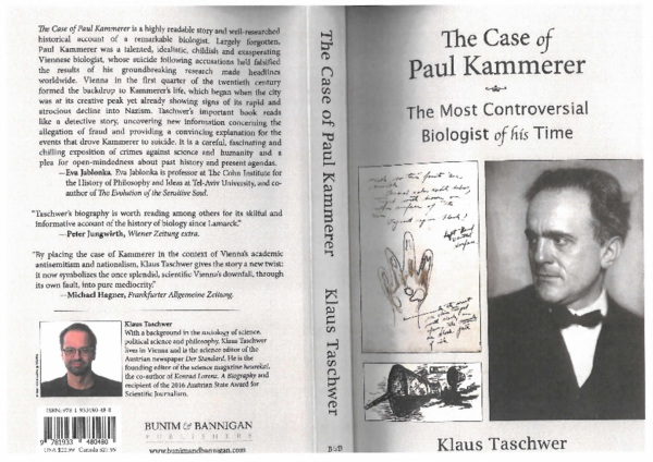 (PDF) The Case of Paul Kammerer. The Most Controversial Biologist of ...