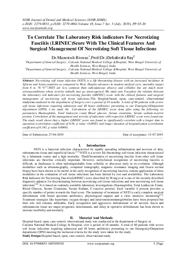 Necrotizing fasciitis essay 07 image