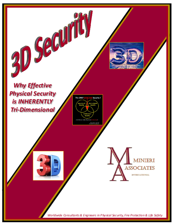 (PDF) 3D Security Why Effective Physical Security is INHERENTLY Tri