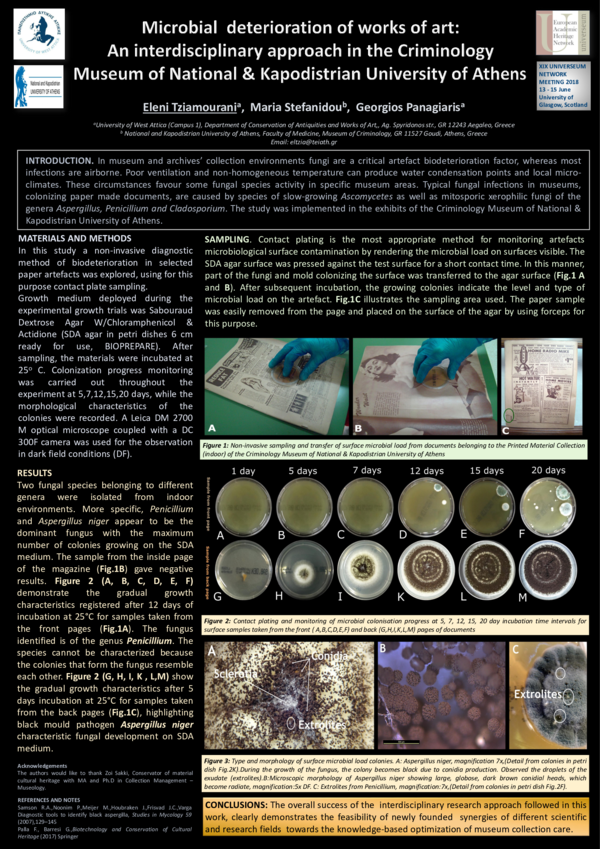 (PPT) MICROBIAL DETERIORATION OF WORKS OF ART: AN INTERDISCIPLINARY ...