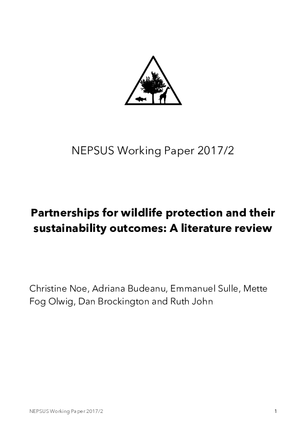 Partnerships literature review image