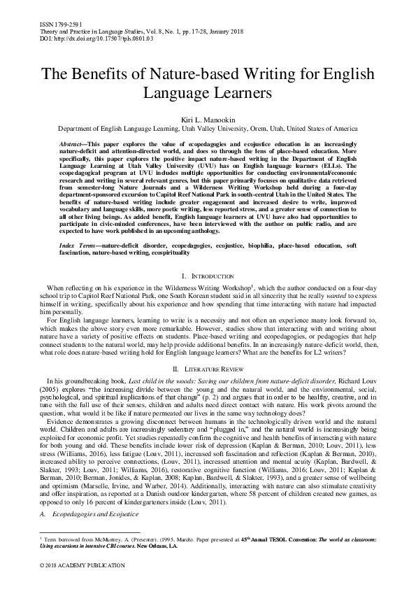 Nature conclusion picture