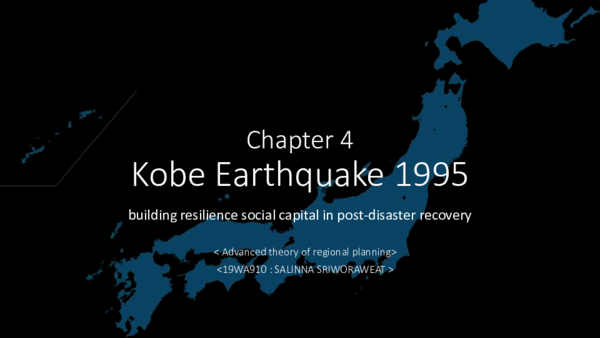 (PDF) Kobe Earthquake 1995 building resilience social capital in post ...