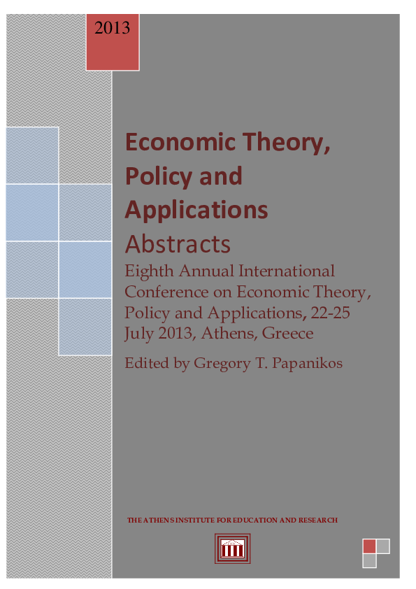 (PDF) Economic Abstract: 8th Annual International Conference