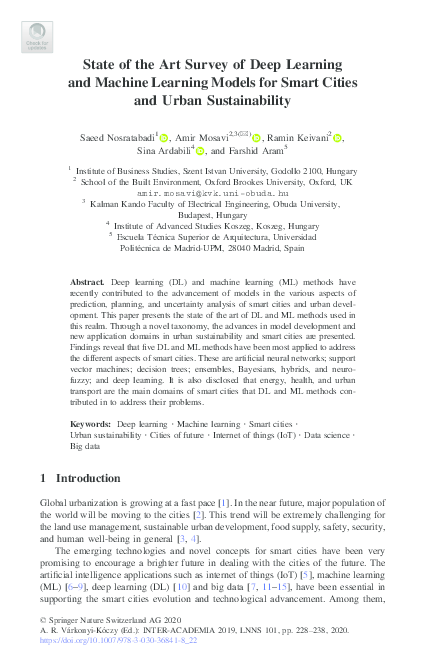 (PDF) State of the Art Survey of Deep Learning and Machine Learning ...