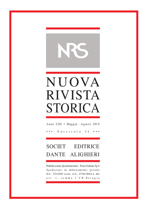 Cividale e gli accordi con Venezia. Tra dedizione e amicizia, in «Nuova Rivista Storica», CIII/2 (2019), pp. 589-612