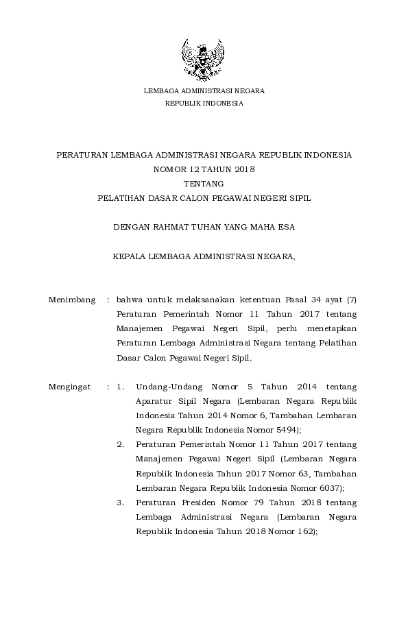 (PDF) LEMBAGA ADMINISTRASI NEGARA REPUBLIK INDONESIA | Nurhamni