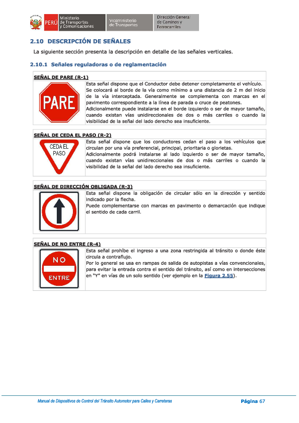 (PDF) Señales de transito reguladoras, preventivas e informativas en el ...