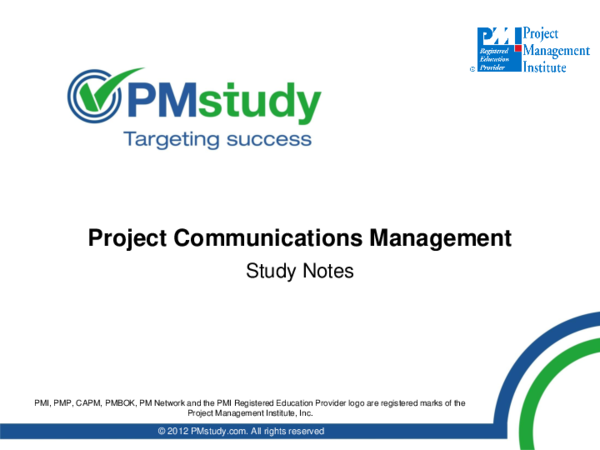 (PDF) Project Communications Management
