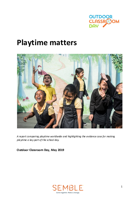 (PDF) Playtime Matters