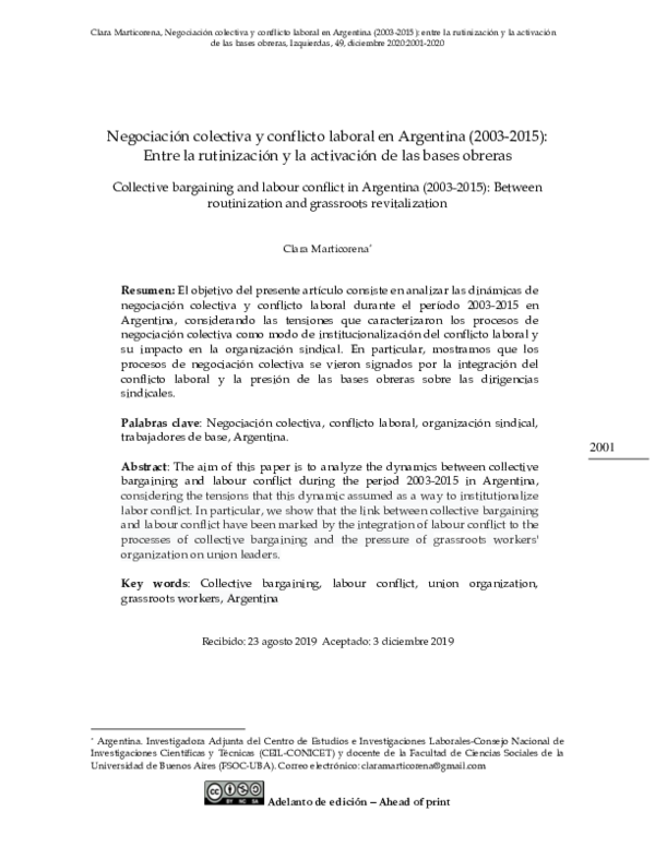 Implementation of collective bargaining picture