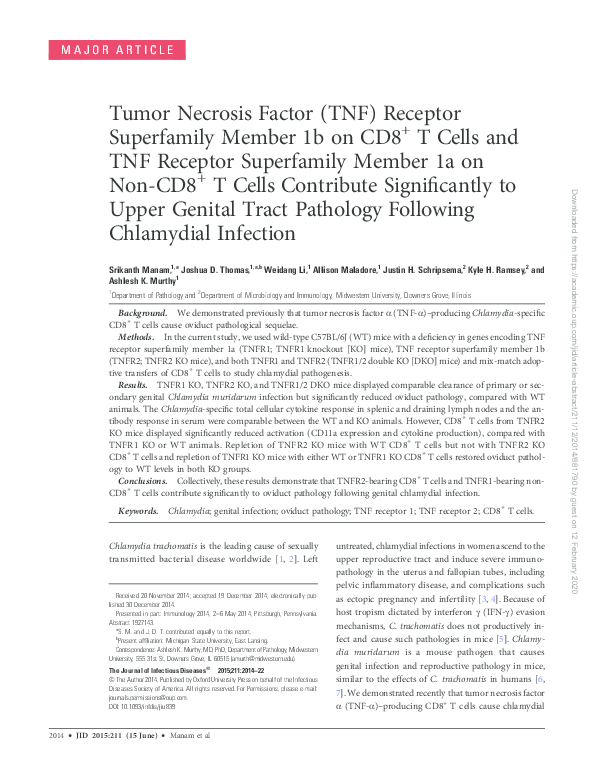 (PDF) Tumor Necrosis Factor (TNF) Receptor Superfamily Member TACI Is a ...