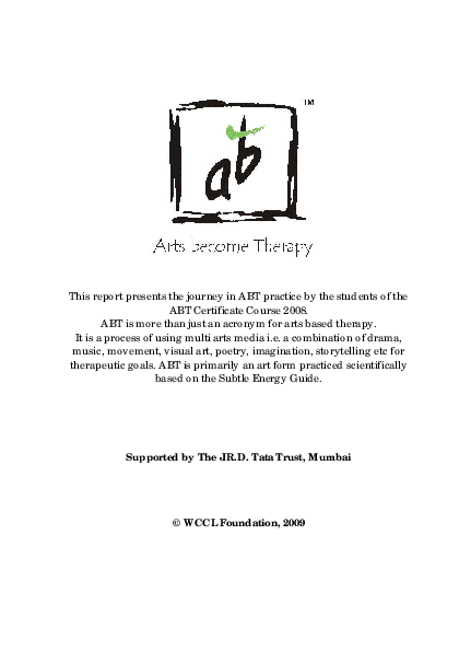 Creative Expressive Arts Therapies Research Papers Academia Edu