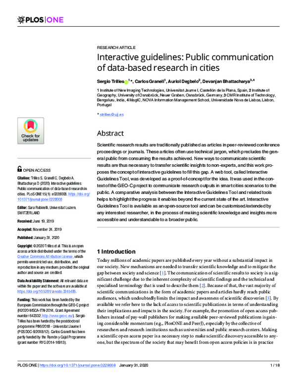 (PDF) Interactive guidelines: Public communication of data-based ...