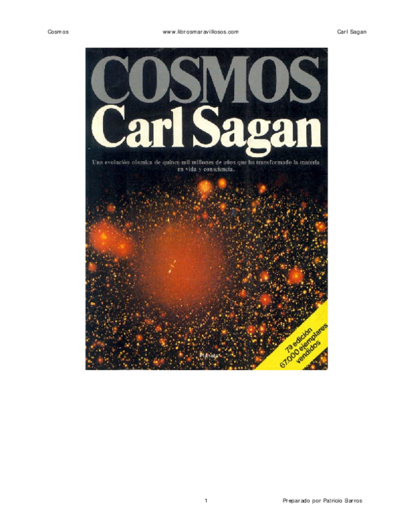 (PDF) Cosmos Carl Sagan