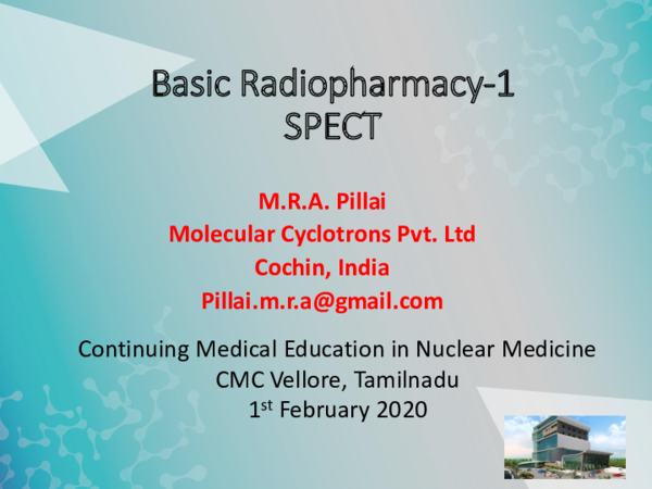 (PPT) Basic Radiopharmacy-SPECT