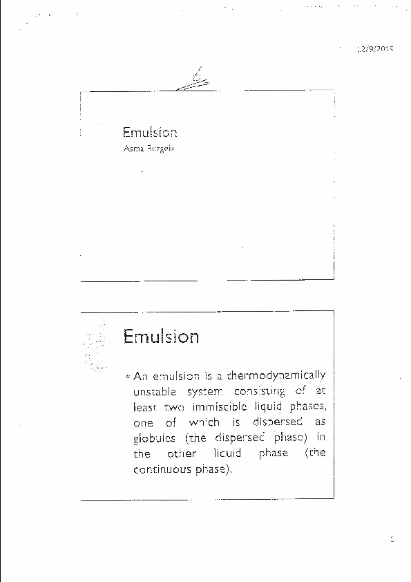 (PDF) Emulsion Asma Buzgeia abdalhakeem talat Academia.edu