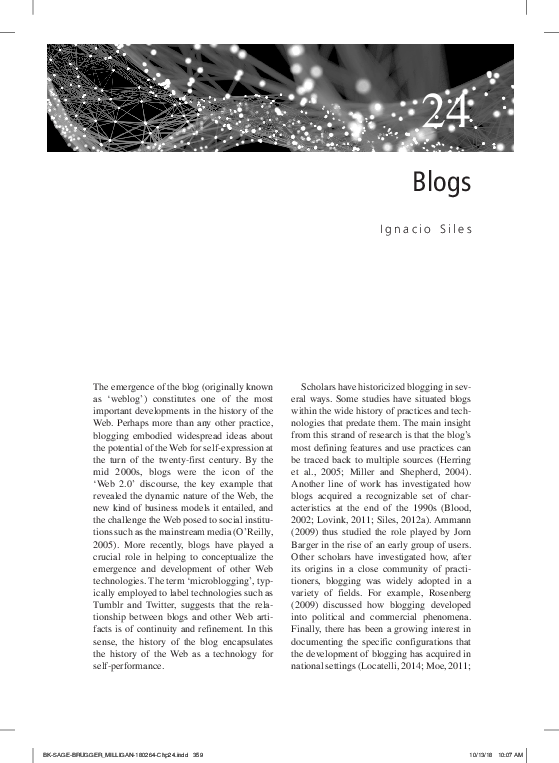 (PDF) Blogs