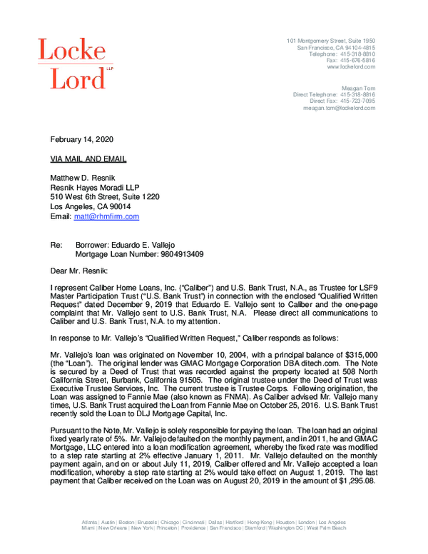 (PDF) DLJ Mortgage Capital, Inc. and Select Portfolio Servicing Served